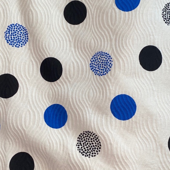 🥳HP🥳 👸🏻Talbots Petite Med. Polka dot skirt - Picture 2 of 7